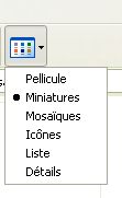 affichage miniatures