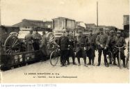 embarquement militaire, Nantes 1914