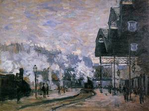 Monet La Gare Saint-Lazare
