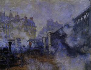 Monet Le pont de l'Europe