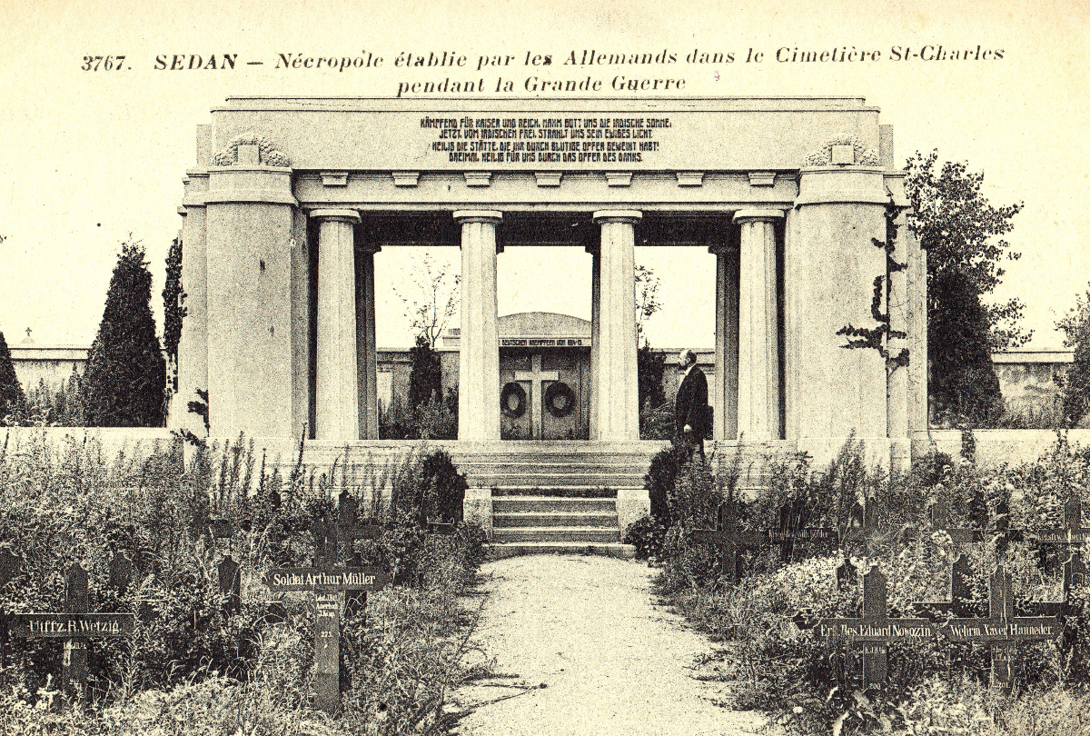 Le monument allemand à la fin de la guerre 1914-1918 Sedan