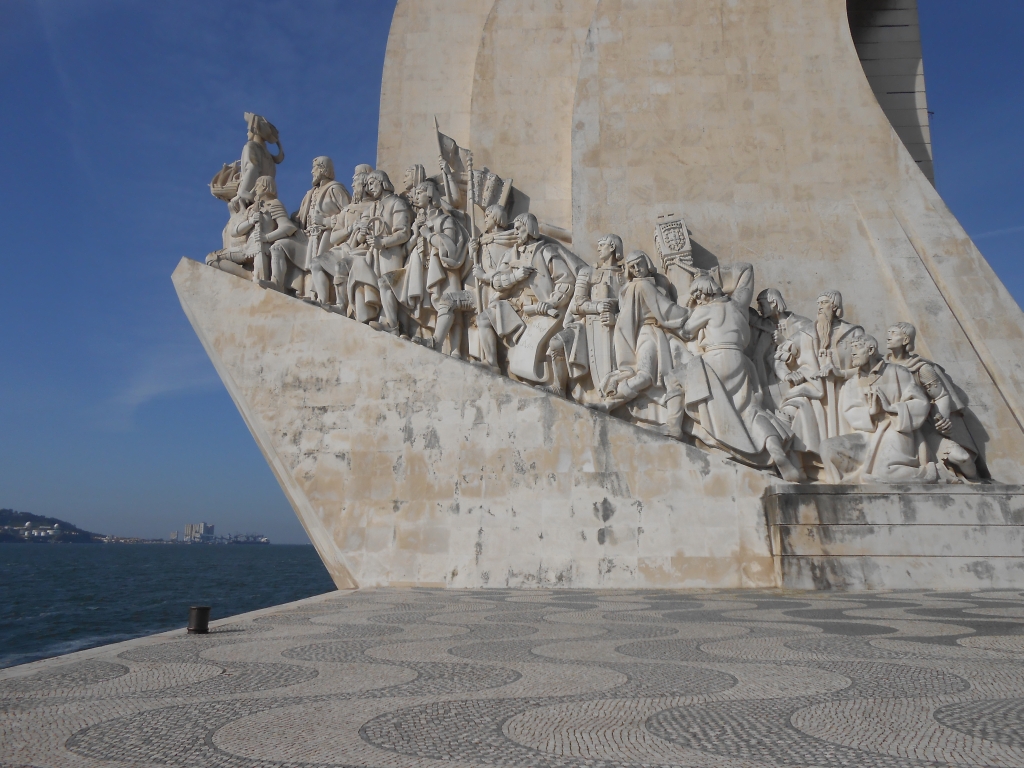 Le monument aux Découvertes édifié en 1960, Lisbonne