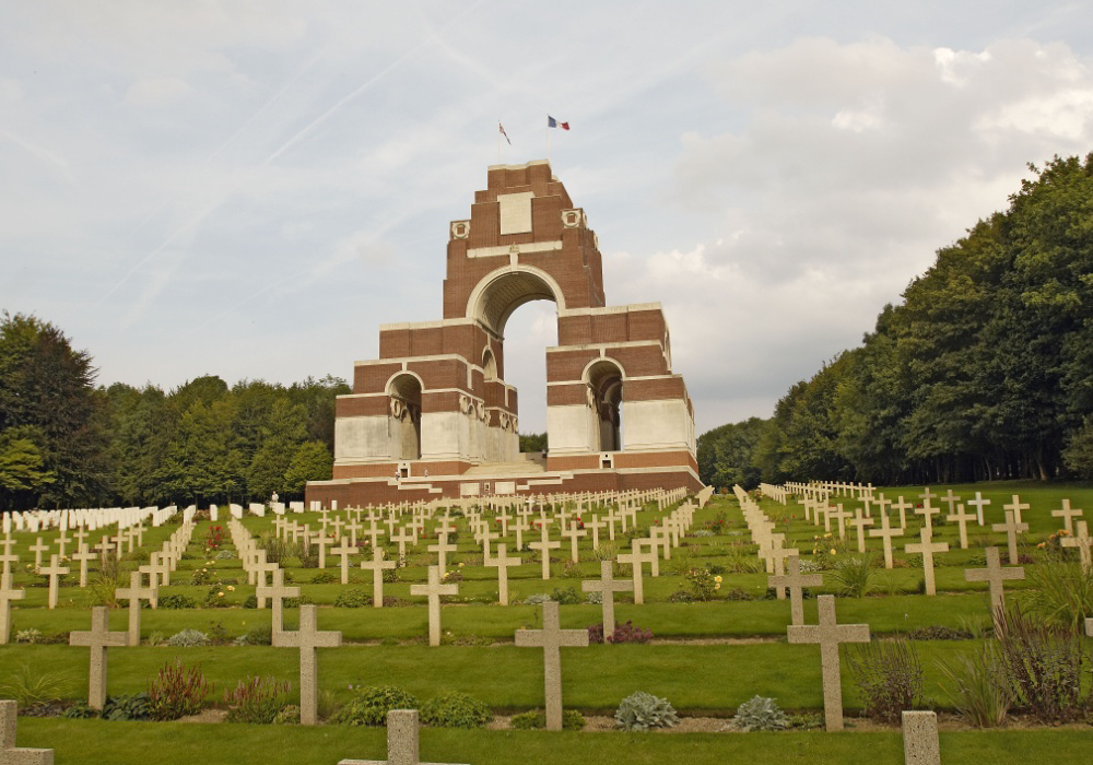 le monument de Thiepval