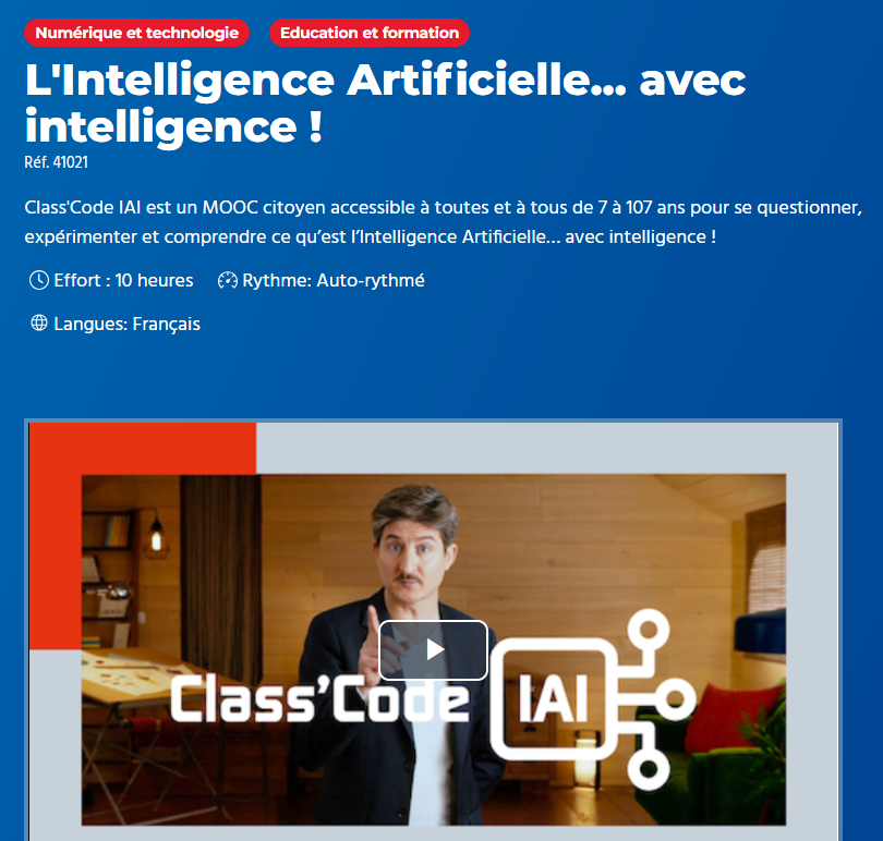 Visuel du Mooc IAI
