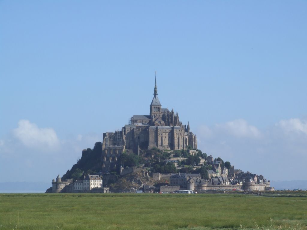 vue de la partie sud du Mont-Saint-Michel