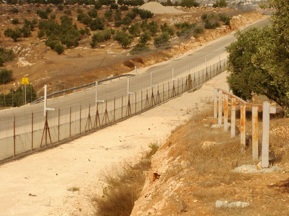 barrière entre Israël et la Cisjordanie