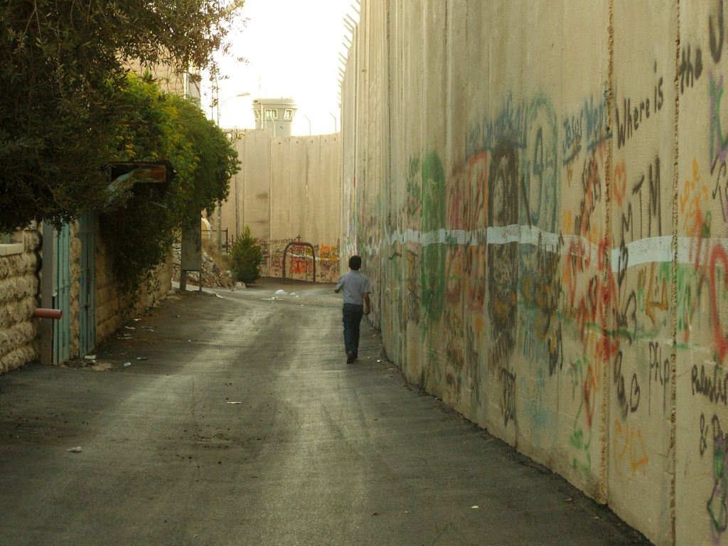 Le mur à Béthléem