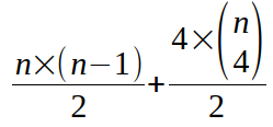 formule définissant le nombre de sommet