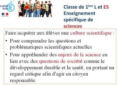 Vignette programme de sciences 2011