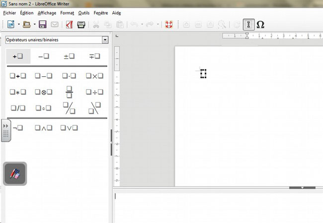 fraction-sur-libreoffice