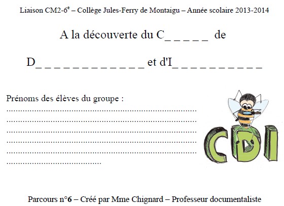 accéder au parcours numéro 6