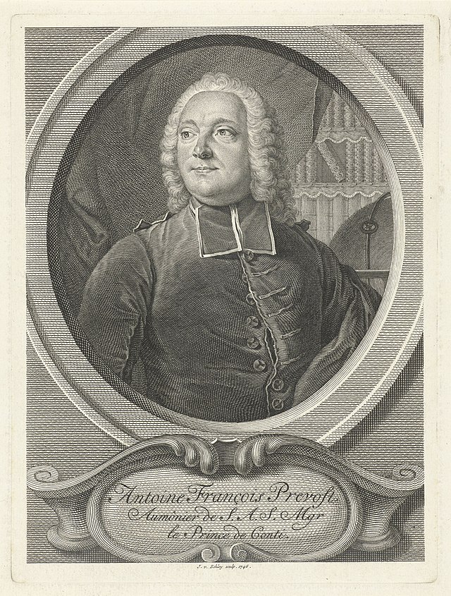 Portret van Antoine François Prevost