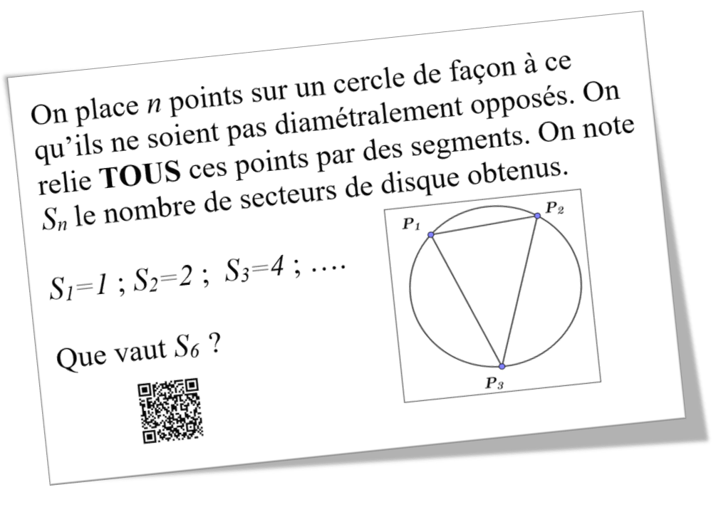 poster proposant le défi