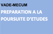 Préparation à la poursuite d'études