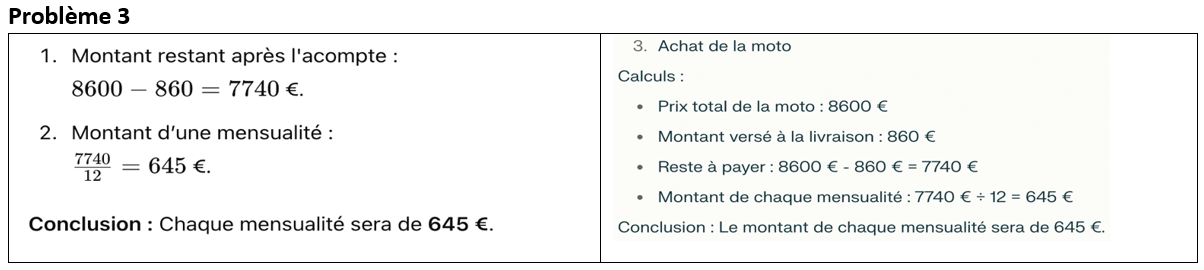 Problème 3
