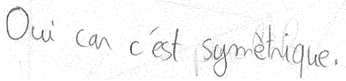 productions d'élèves