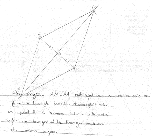 productions d'élèves