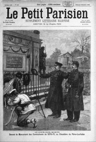 Le Jour des Morts, Le Petit parisien, supplément littéraire illustré, 8 novembre 1896