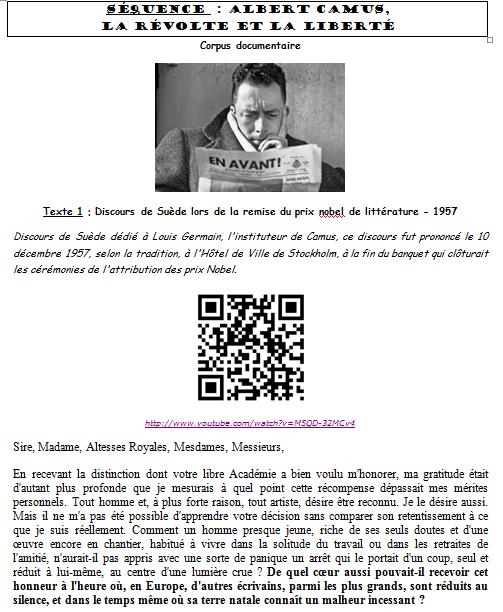 qr codes camus