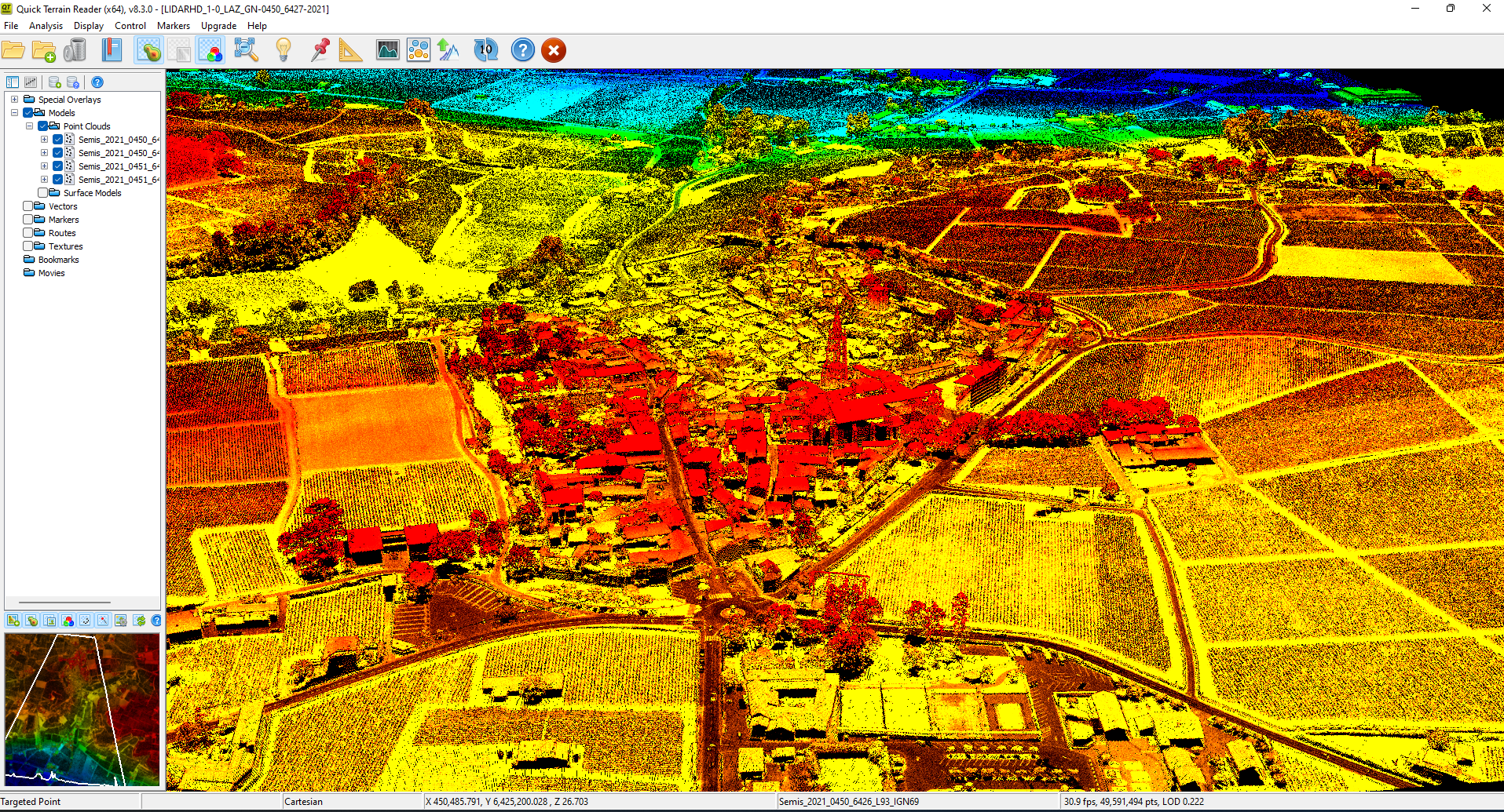 Capture d'écran Quick Terrain Reader