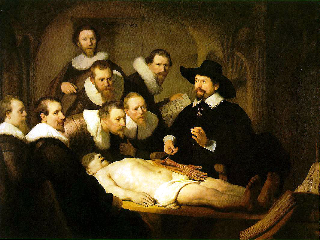 La leçon d'anatomie, Rembrandt