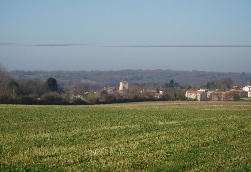 vue générale du bourg de la Réorthe