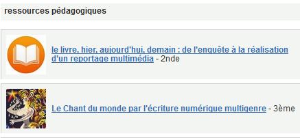 ressources pédagogiques ressources pédagogiques