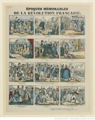 image d'Epinal : la Révolution française