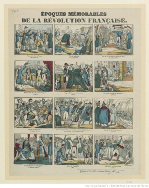 mage d'Epinal : la Révolution française image d'Epinal : la Révolution française