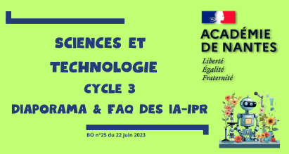 sciences et technologie cycle 3