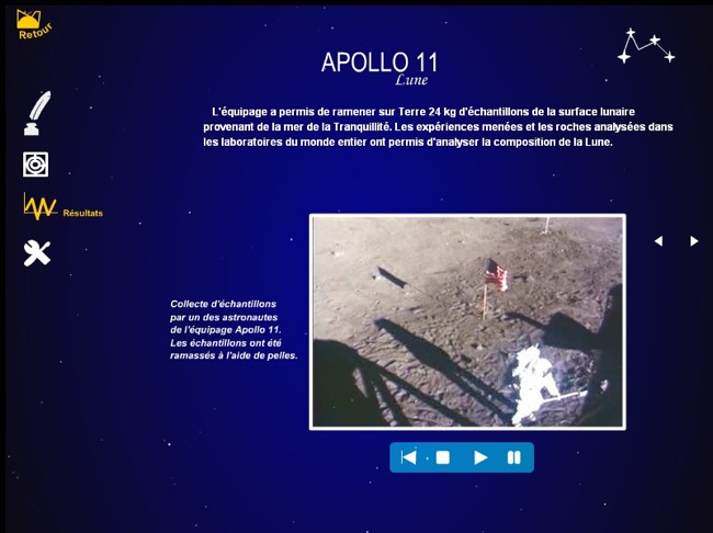 Vidéo de Apollo 11