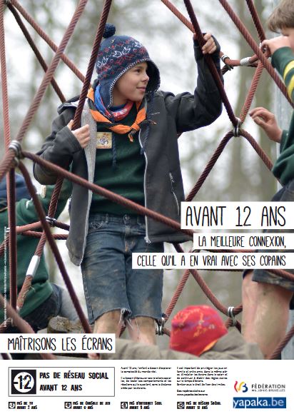 Affiche Semaine Sans Ecran - Avant 12 ans