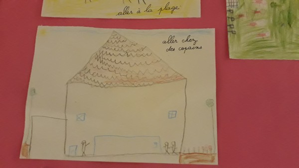 Bons d'activités - Exemple 4 Bons d'activités dessinés par les élèves