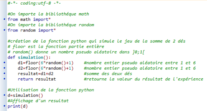 Portail pédagogique mathématiques démarrer avec python