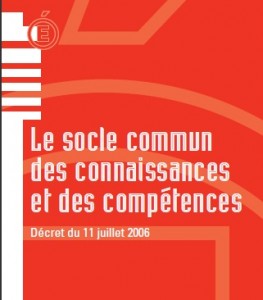 Socle commun des connaissances et des compétences