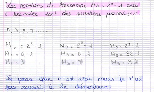 un exemple de production