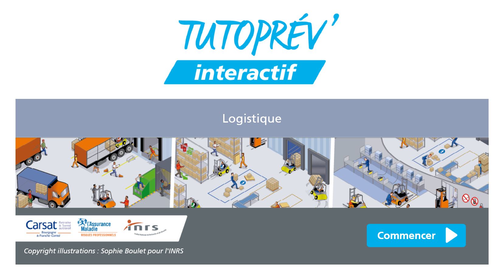 tutoprév intéractif logistique