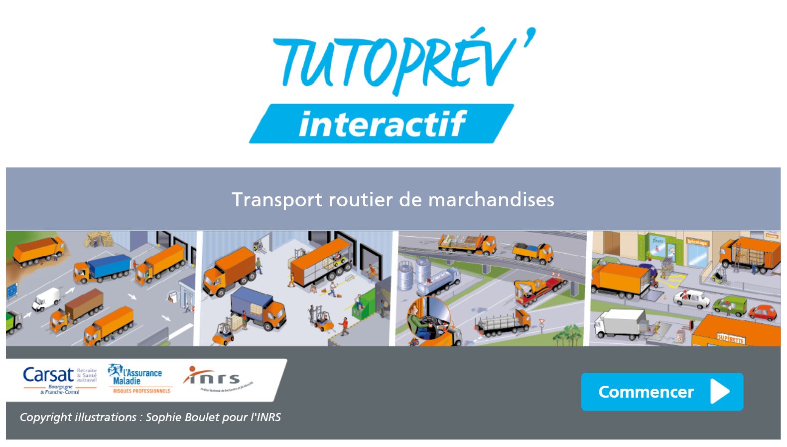 tutoprév intéractif transport