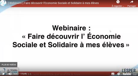 webinaire découvrir ESS