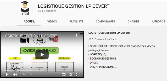 you tube logistique